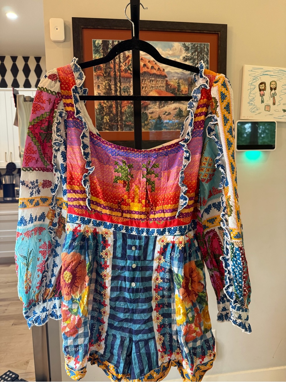 Farm Rio tropical romper size large - Picture 3 of 6